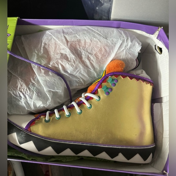 NWT Irregular Choice Scooby Doo ZOINKS high top sneakers size 9 and 11 - Picture 8 of 12